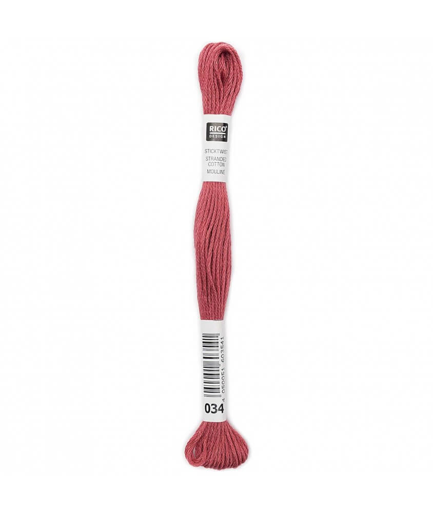 Fil à broder mouliné Uni - Rico Design - Certifié Oeko-Tex rose 34 sperenza Fil à broder mouliné Uni - Rico Design - Certifié Oeko-Tex rose 34 sperenza