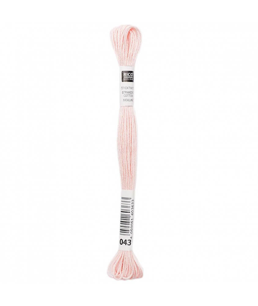 Fil à broder mouliné Uni - Rico Design - Certifié Oeko-Tex rose 43 sperenza Fil à broder mouliné Uni - Rico Design - Certifié Oeko-Tex rose 43 sperenza