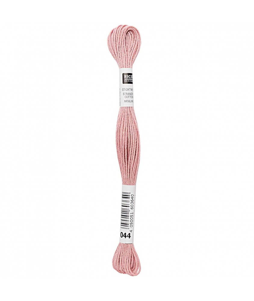 Fil à broder mouliné Uni - Rico Design - Certifié Oeko-Tex rose 44 sperenza Fil à broder mouliné Uni - Rico Design - Certifié Oeko-Tex rose 44 sperenza