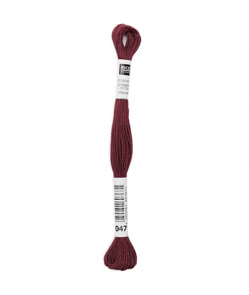 Fil à broder mouliné Uni - Rico Design - Certifié Oeko-Tex rose 47 sperenza Fil à broder mouliné Uni - Rico Design - Certifié Oeko-Tex rose 47 sperenza