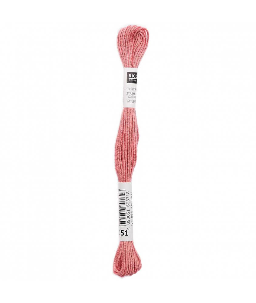 Fil à broder mouliné Uni - Rico Design - Certifié Oeko-Tex rose 51 sperenza Fil à broder mouliné Uni - Rico Design - Certifié Oeko-Tex rose 51 sperenza