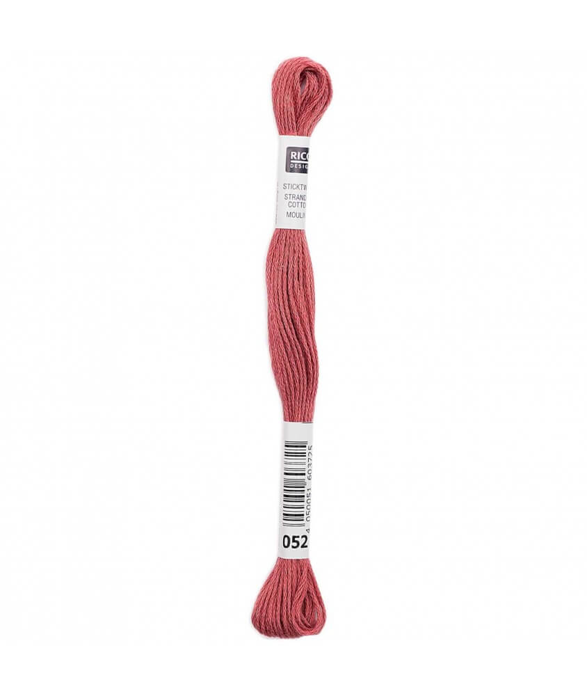 Fil à broder mouliné Uni - Rico Design - Certifié Oeko-Tex rose 52 sperenza Fil à broder mouliné Uni - Rico Design - Certifié Oeko-Tex rose 52 sperenza