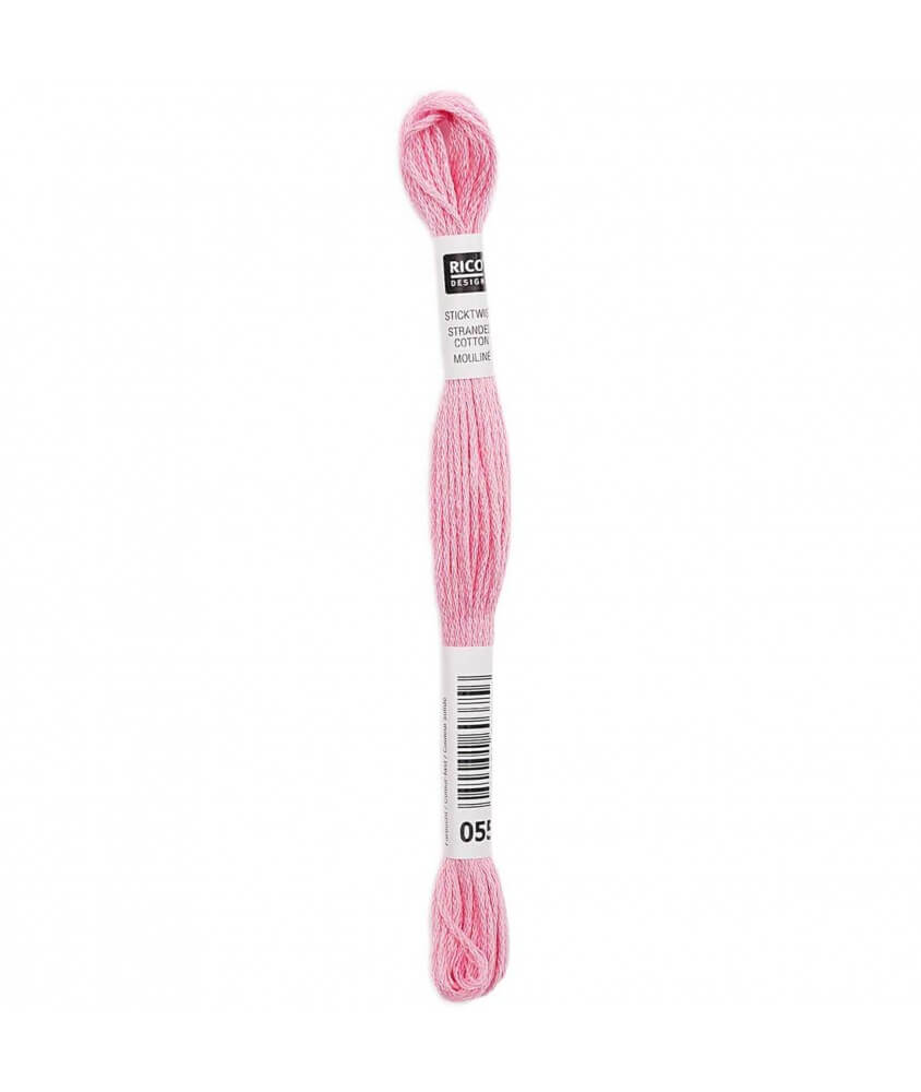 Fil à broder mouliné Uni - Rico Design - Certifié Oeko-Tex rose 55 sperenza Fil à broder mouliné Uni - Rico Design - Certifié Oeko-Tex rose 55 sperenza