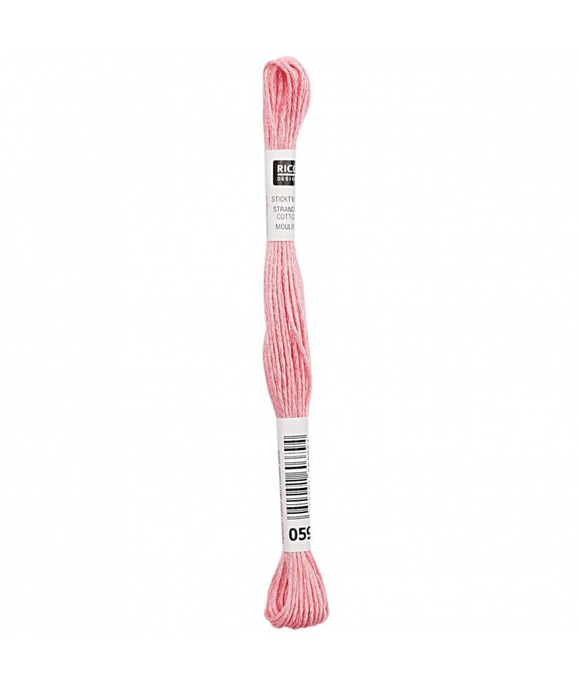 Fil à broder mouliné Uni - Rico Design - Certifié Oeko-Tex rose 59 sperenza Fil à broder mouliné Uni - Rico Design - Certifié Oeko-Tex rose 59 sperenza