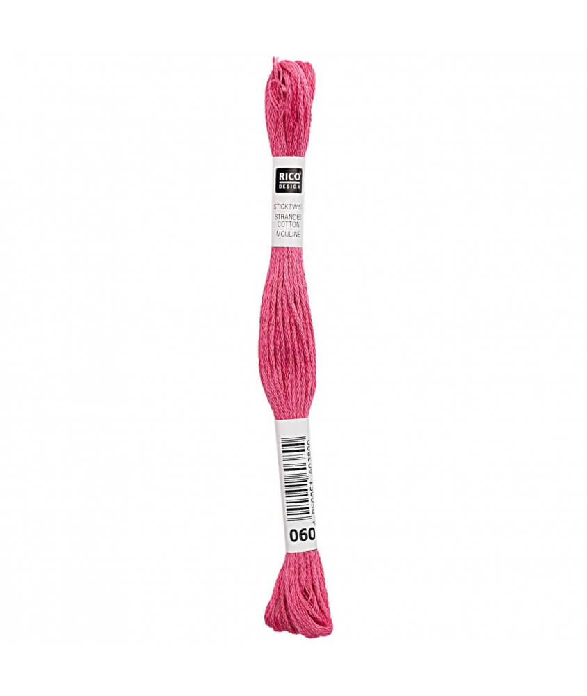 Fil à broder mouliné Uni - Rico Design - Certifié Oeko-Tex rose 60 sperenza Fil à broder mouliné Uni - Rico Design - Certifié Oeko-Tex rose 60 sperenza