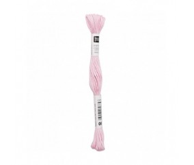 Fil à broder mouliné Uni - Rico Design - Certifié Oeko-Tex rose 64 sperenza
