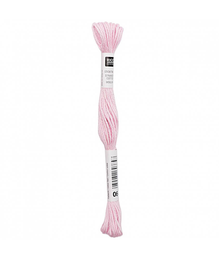 Fil à broder mouliné Uni - Rico Design - Certifié Oeko-Tex rose 64 sperenza Fil à broder mouliné Uni - Rico Design - Certifié Oeko-Tex rose 64 sperenza
