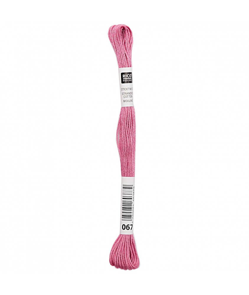 Fil à broder mouliné Uni - Rico Design - Certifié Oeko-Tex rose 67 sperenza Fil à broder mouliné Uni - Rico Design - Certifié Oeko-Tex rose 67 sperenza