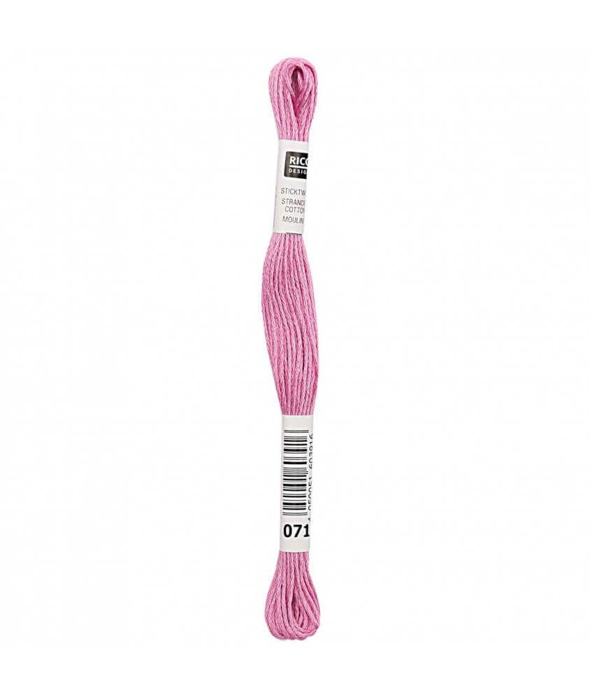 Fil à broder mouliné Uni - Rico Design - Certifié Oeko-Tex rose 71 sperenza Fil à broder mouliné Uni - Rico Design - Certifié Oeko-Tex rose 71 sperenza