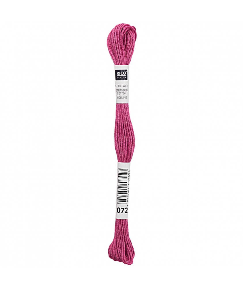Fil à broder mouliné Uni - Rico Design - Certifié Oeko-Tex rose 72 sperenza Fil à broder mouliné Uni - Rico Design - Certifié Oeko-Tex rose 72 sperenza