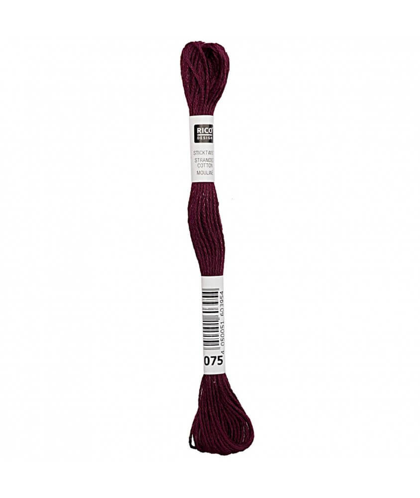 Fil à broder mouliné Uni - Rico Design - Certifié Oeko-Tex rouge 75 sperenza Fil à broder mouliné Uni - Rico Design - Certifié Oeko-Tex rouge 75 sperenza