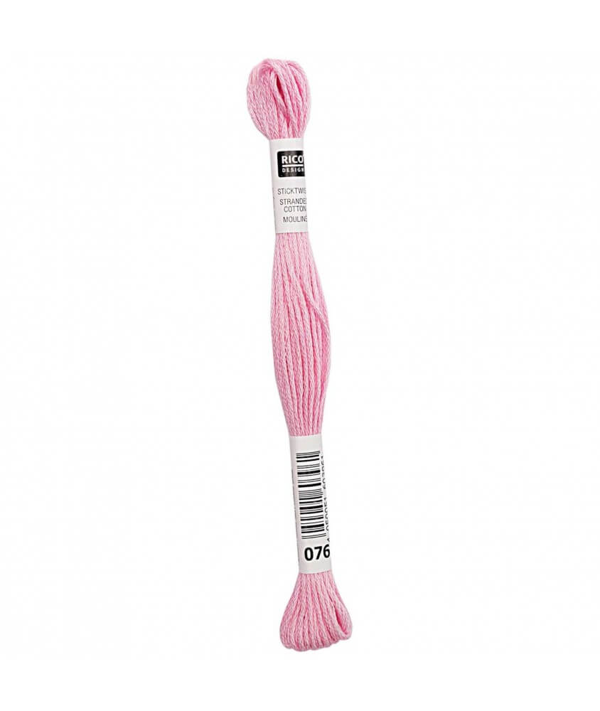 Fil à broder mouliné Uni - Rico Design - Certifié Oeko-Tex rose 76 sperenza Fil à broder mouliné Uni - Rico Design - Certifié Oeko-Tex rose 76 sperenza