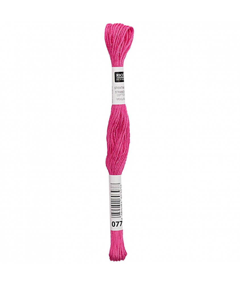 Fil à broder mouliné Uni - Rico Design - Certifié Oeko-Tex rose 77 sperenza Fil à broder mouliné Uni - Rico Design - Certifié Oeko-Tex rose 77 sperenza