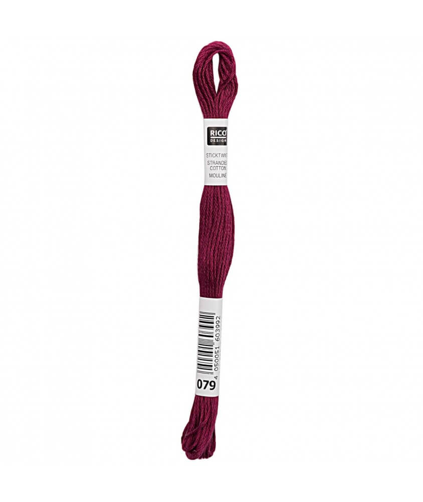 Fil à broder mouliné Uni - Rico Design - Certifié Oeko-Tex rouge 79 sperenza Fil à broder mouliné Uni - Rico Design - Certifié Oeko-Tex rouge 79 sperenza