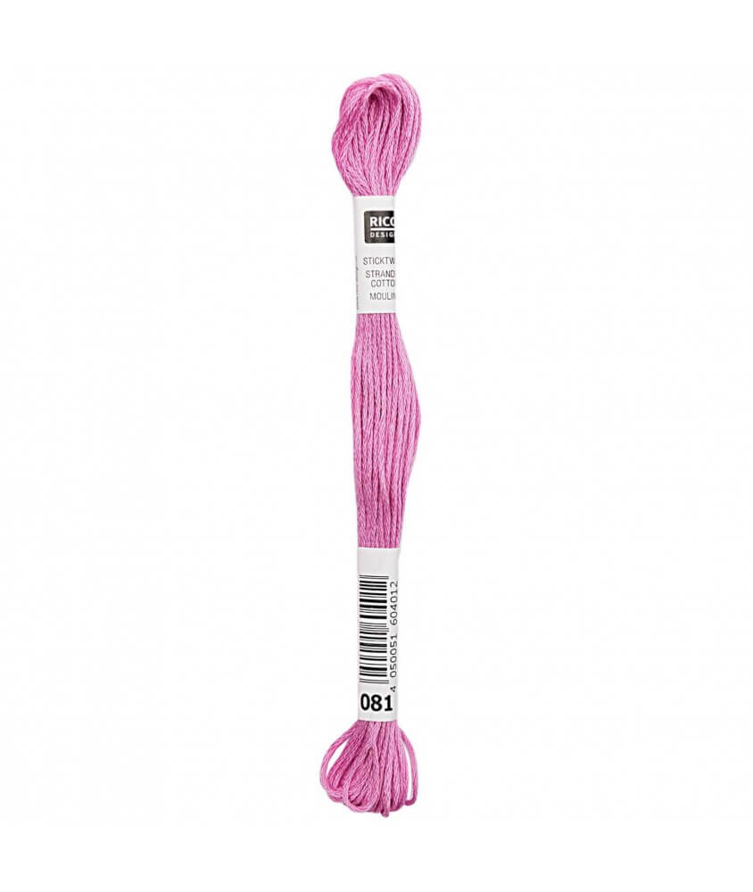 Fil à broder mouliné Uni - Rico Design - Certifié Oeko-Tex rose 81 sperenza Fil à broder mouliné Uni - Rico Design - Certifié Oeko-Tex rose 81 sperenza