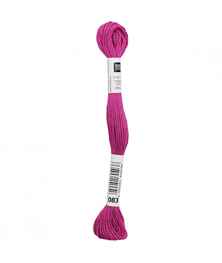 Fil à broder mouliné Uni - Rico Design - Certifié Oeko-Tex rose 83 sperenza Fil à broder mouliné Uni - Rico Design - Certifié Oeko-Tex rose 83 sperenza