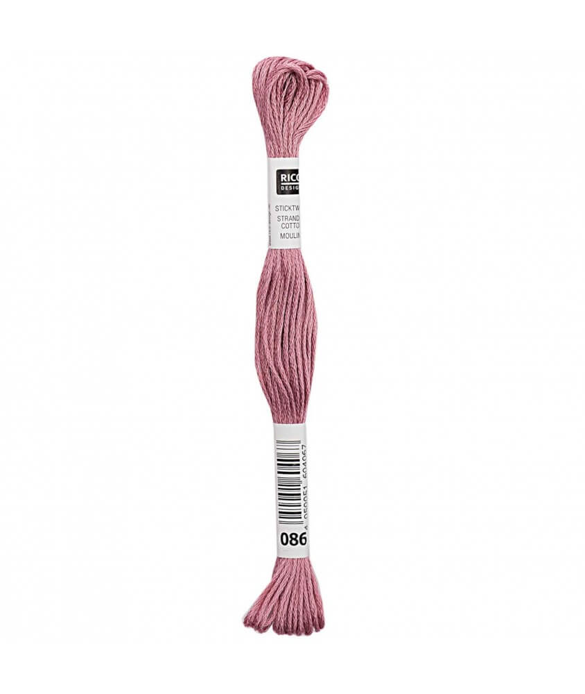 Fil à broder mouliné Uni - Rico Design - Certifié Oeko-Tex rose 86 sperenza Fil à broder mouliné Uni - Rico Design - Certifié Oeko-Tex rose 86 sperenza