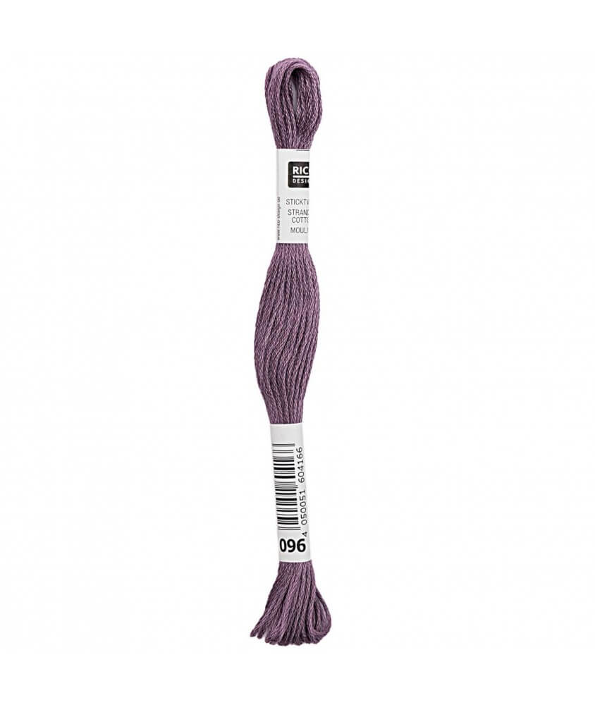 Fil à broder mouliné Uni - Rico Design - Certifié Oeko-Tex violet 96 sperenza