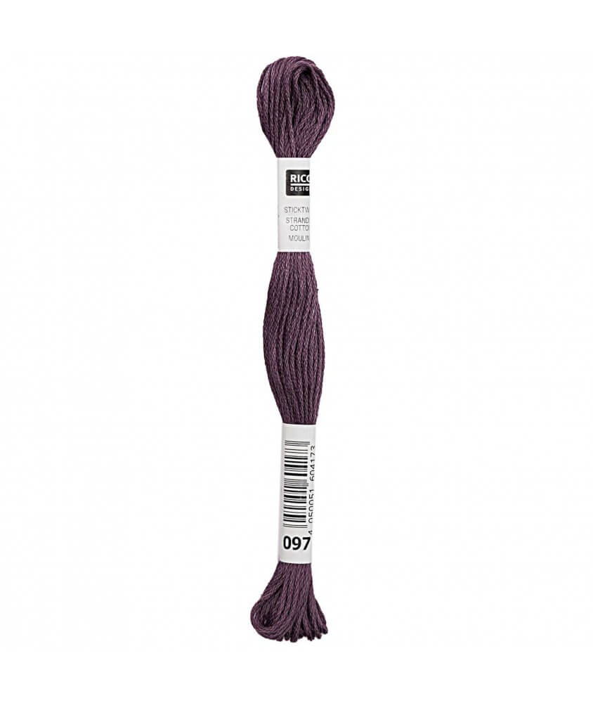 Fil à broder mouliné Uni - Rico Design - Certifié Oeko-Tex violet 97 sperenza Fil à broder mouliné Uni - Rico Design - Certifié Oeko-Tex violet 97 sperenza