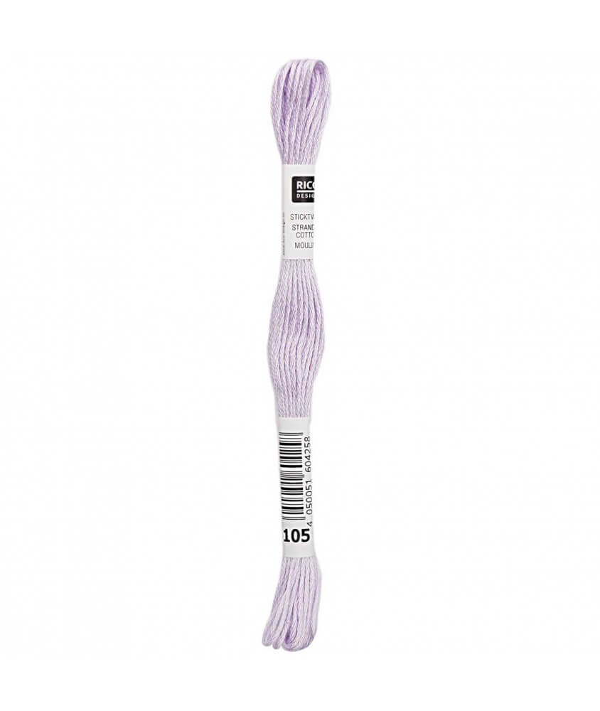 Fil à broder mouliné Uni - Rico Design - Certifié Oeko-Tex violet 105 sperenza