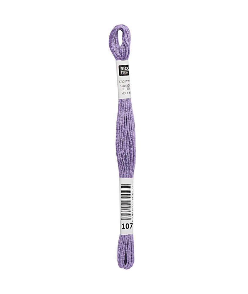 Fil à broder mouliné Uni - Rico Design - Certifié Oeko-Tex violet 107 sperenza Fil à broder mouliné Uni - Rico Design - Certifié Oeko-Tex violet 107 sperenza
