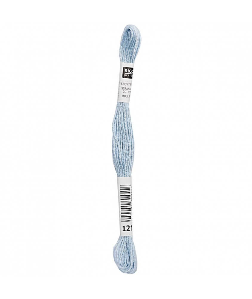 Fil à broder mouliné Uni - Rico Design - Certifié Oeko-Tex bleu 121 sperenza Fil à broder mouliné Uni - Rico Design - Certifié Oeko-Tex bleu 121 sperenza