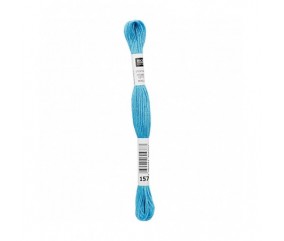 Fil à broder mouliné Uni - Rico Design - Certifié Oeko-Tex bleu 157 sperenza