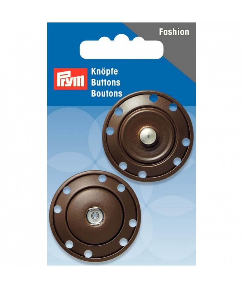 Boutons pressions 25mm rouge - Prym