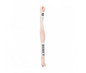Fil à broder mouliné Uni - Rico Design - Certifié Oeko-Tex rose 261 sperenza