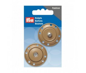 Boutons pressions 35mm beige - Prym