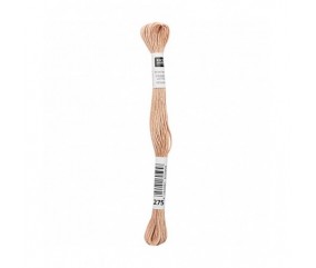 Fil à broder mouliné Uni - Rico Design - Certifié Oeko-Tex marron 275 sperenza