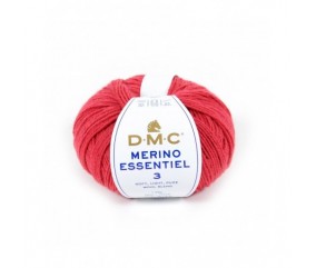 Pelote de laine Merino Essentiel 3 - DMC rose 970 sperenza