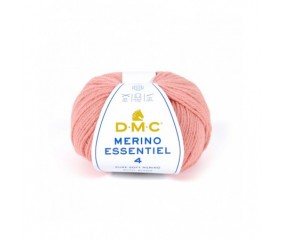 Pelote de laine Merino Essentiel 4 - DMC - Certifié Oeko-Tex rose 856 sperenza