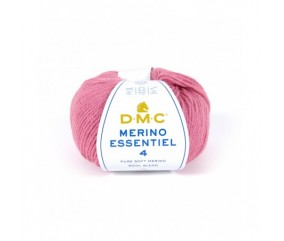 Pelote de laine Merino Essentiel 4 - DMC - Certifié Oeko-Tex rose 857 sperenza