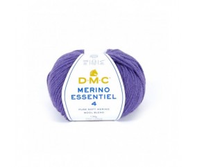 Pelote de laine Merino Essentiel 4 - DMC - Certifié Oeko-Tex violet 861 sperenza