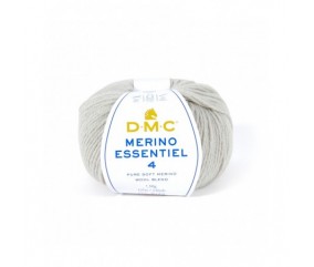 Pelote de laine Merino Essentiel 4 - DMC - Certifié Oeko-Tex gris 862 sperenza