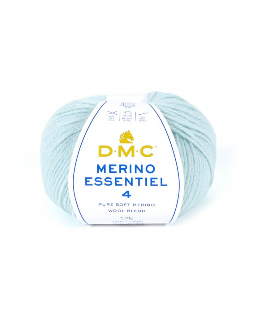 Pelote de laine Merino Essentiel 4 - DMC - Certifié Oeko-Tex bleu 863 sperenza Pelote de laine Merino Essentiel 4 - DMC - Certifié Oeko-Tex bleu 863 sperenza