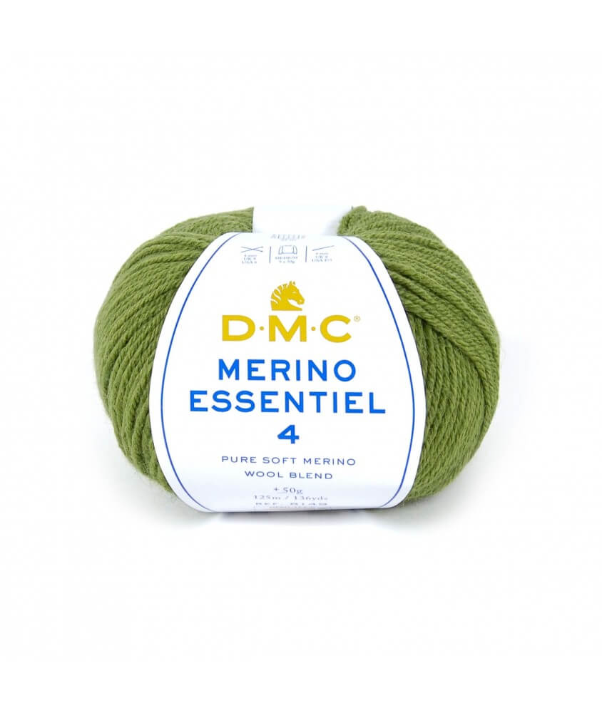 Pelote de laine Merino Essentiel 4 - DMC - Certifié Oeko-Tex vert 874 sperenza