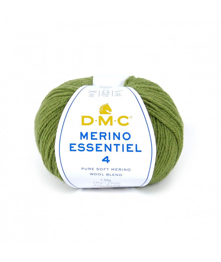 Pelote de laine Merino Essentiel 4 - DMC - Certifié Oeko-Tex vert 874 sperenza Pelote de laine Merino Essentiel 4 - DMC - Certifié Oeko-Tex vert 874 sperenza
