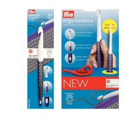 Crochets ergonomiques plastique N° 10 à 15 - Prym
