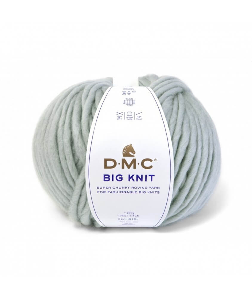 Pelote de laine Big Knit 200 GR - DMC vert 106 sperenza