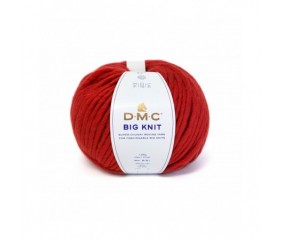 Pelote de laine Big Knit 200 GR - DMC rouge 107 sperenza