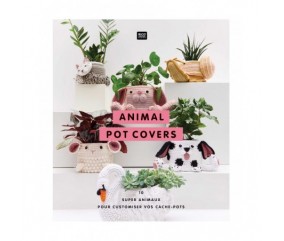 Livre Animal Pot Cover - Rico Design