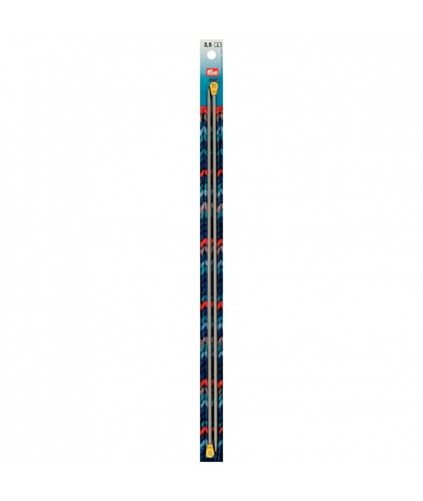 Aiguilles à tricoter 40 cm aluminium N°2 à 7 - Prym Aiguilles à tricoter 40 cm aluminium N°2 à 7 - Prym