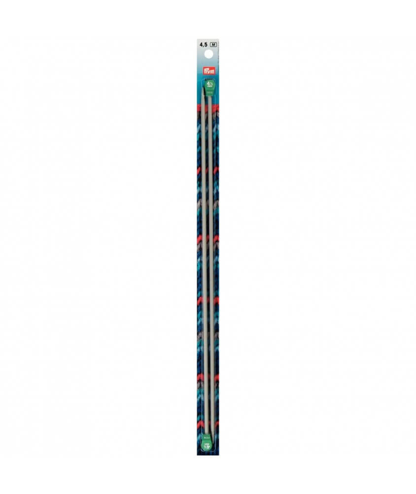 Aiguilles à tricoter 40 cm aluminium N°2 à 7 - Prym Aiguilles à tricoter 40 cm aluminium N°2 à 7 - Prym