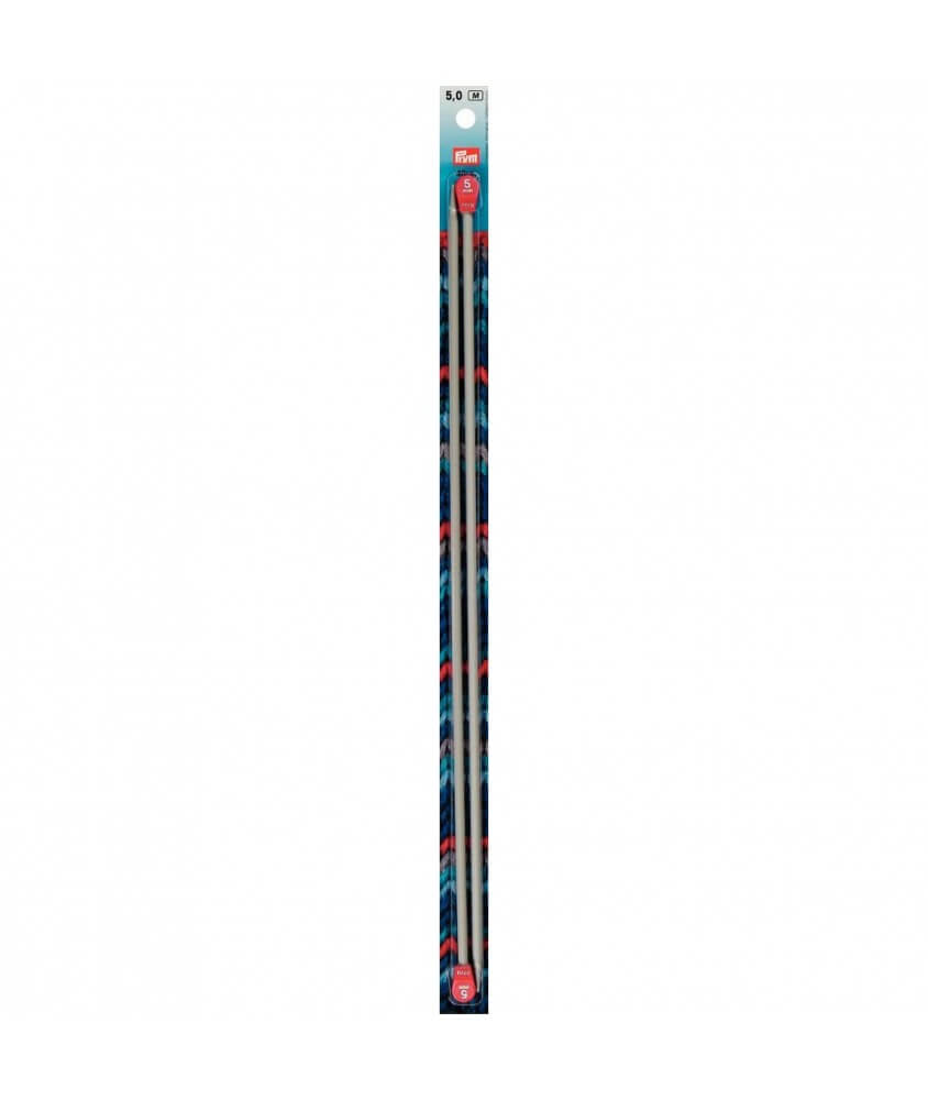 Aiguilles à tricoter 40 cm aluminium N°2 à 7 - Prym Aiguilles à tricoter 40 cm aluminium N°2 à 7 - Prym
