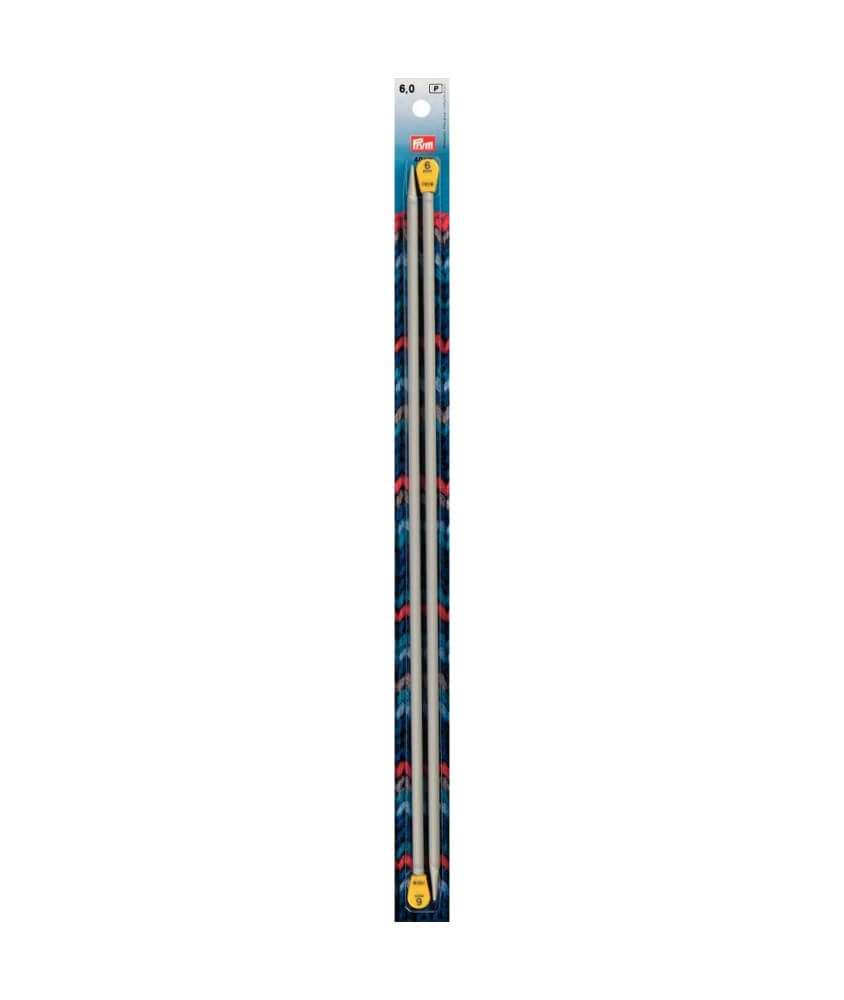 Aiguilles à tricoter 40 cm aluminium N°2 à 7 - Prym Aiguilles à tricoter 40 cm aluminium N°2 à 7 - Prym