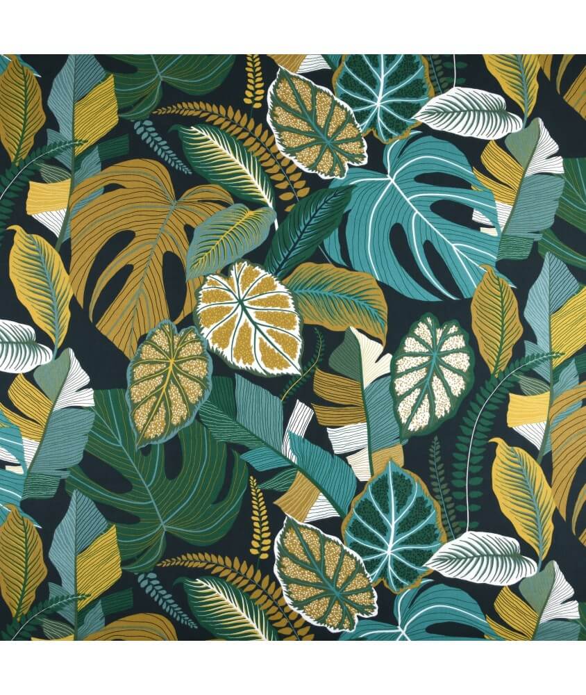 Tissu coton exotique