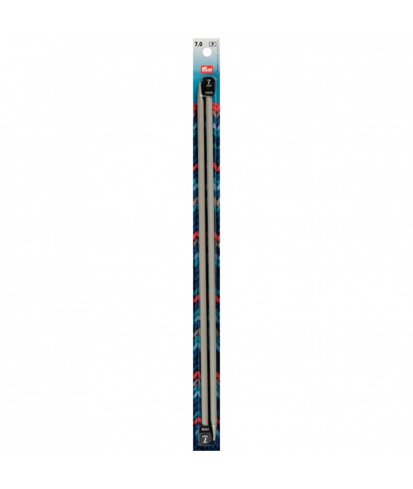 Aiguilles à tricoter 40 cm aluminium N°2 à 7 - Prym Aiguilles à tricoter 40 cm aluminium N°2 à 7 - Prym