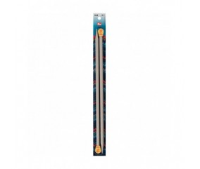 Aiguilles à tricoter 40 cm plastique N°8 à 10 - Prym